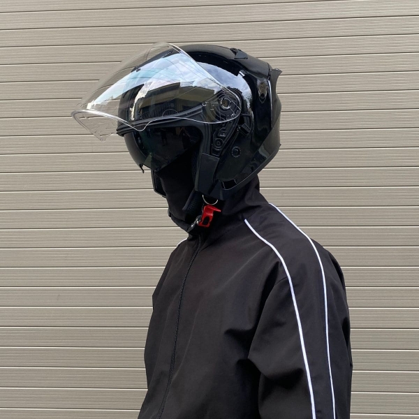 Mũ Bảo Hiểm Royal M979 2 Kính – Màu Đen Bóng, Chính Hãng Royal Helmet