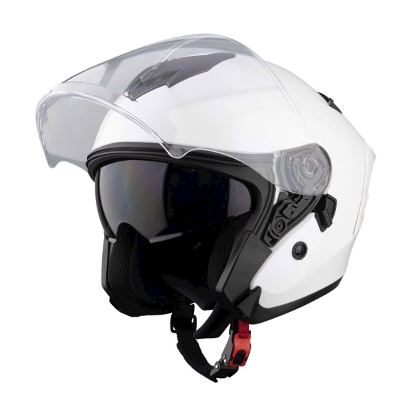 Mũ Bảo Hiểm Royal M979 2 Kính – Màu Trắng Bóng, Chính Hãng Royal Helmet