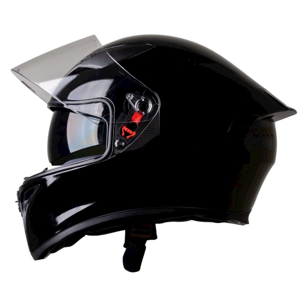 Mũ Bảo Hiểm Fullface Royal M138B 2 Kính – Màu Đen Bóng, Chính Hãng Royal Helmet