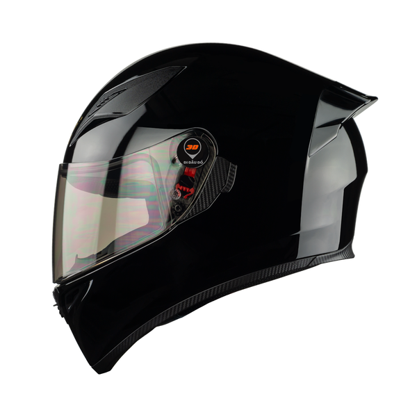 Mũ Bảo Hiểm Royal M138B Fullface Màu Đen Bóng Chính Hãng
