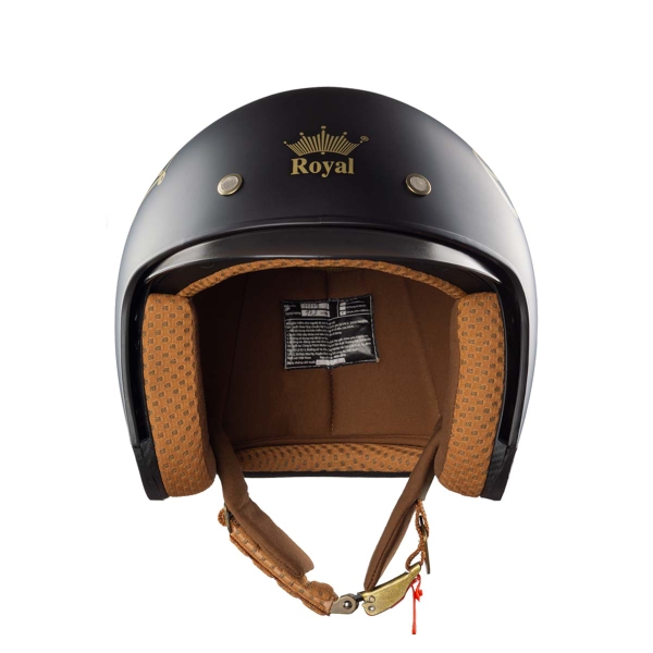Mũ Bảo Hiểm 3/4 Royal M139 Kính Âm Màu Tem V5 Đen Chính Hãng | Tiện Lợi Đi Phố, Thời Trang