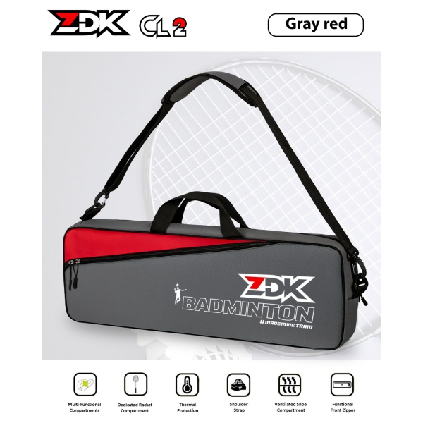 Túi Đựng Vợt Cầu Lông ZDK CL-2 Chính Hãng – Dung Tích Lớn, Đa Năng, Bền Bỉ