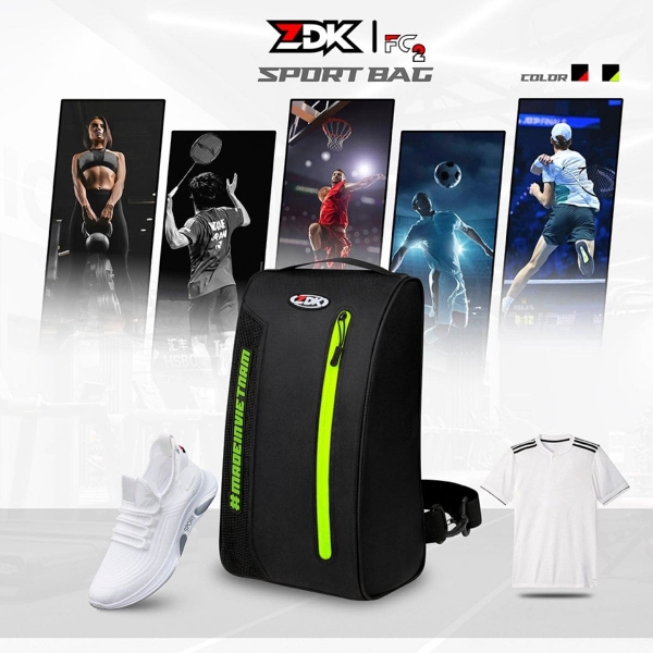 Túi Thể Thao ZDK FC2 Chính Hãng – Đa năng, Form Đứng, Thoáng Khí, Dung Tích 10L