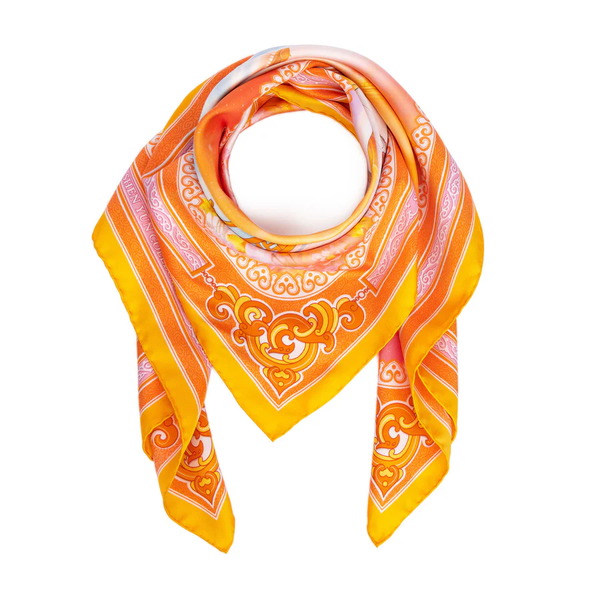 Khăn lụa vuông 91,5 (Heavenly Scene)