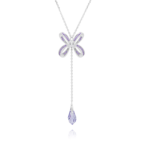 Dây chuyền Blissful Knot Necklace Silver