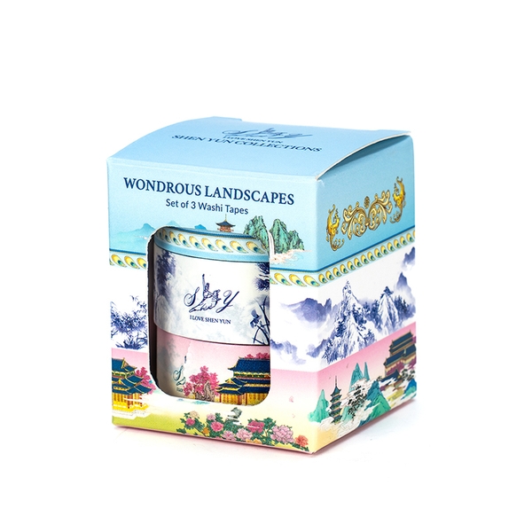 Băng dính Washi (Wondrous Landscapes - Set 3)