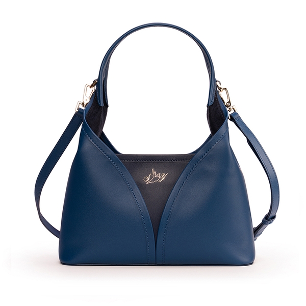 Túi da nữ có quai đeo chéo (Hanfu Crossbody- Blue)