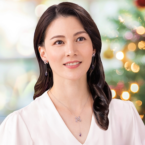 Dây chuyền Blissful Knot Necklace Silver