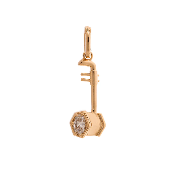 Phụ kiện trang sức (Charm trang trí) - Màu vàng (Erhu)