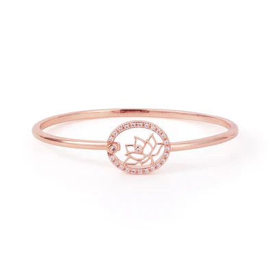 Vòng tay (Lotus Fairies Bangle Rose Gold - S)