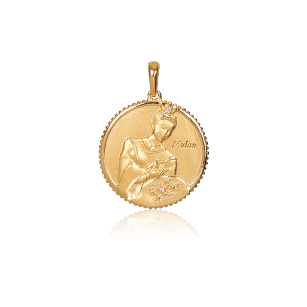 Charm - (The Legendary Mulan - Gold 16mm)