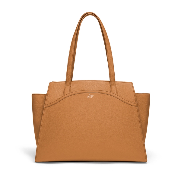 Túi Tote Da Nét Thanh Nhã Nhà Đường - Màu Camel
