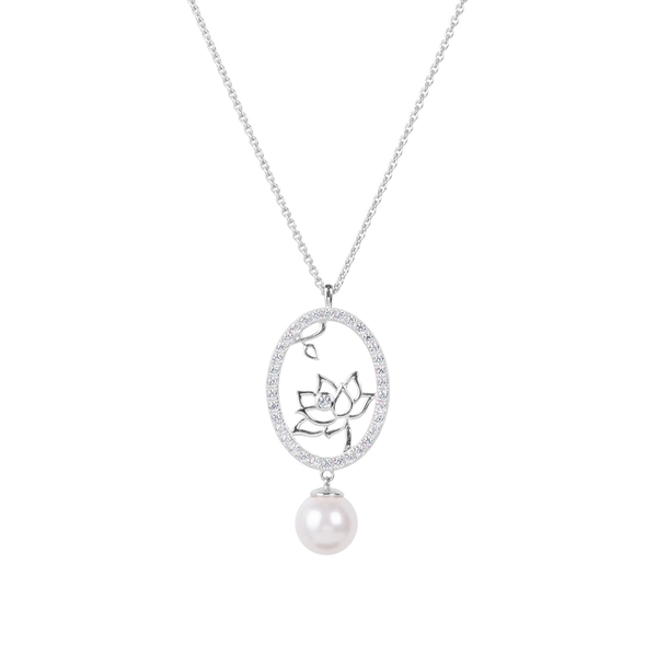 Dây chuyền - Màu bạc (Lotus Fairies Oval)