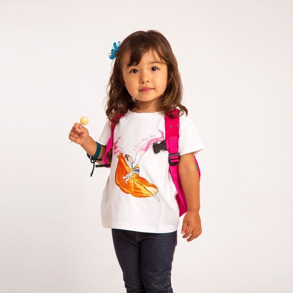 Áo phông bé gái - Tiên nữ trang nhã - Size S