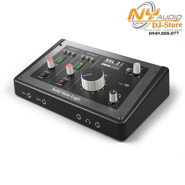 Sound card thu âm Solid State Logic SSL2 MK2 | Chính hãng - Trả góp 0%