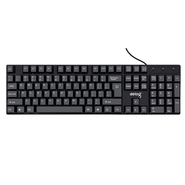 Bàn phím Deiog chính hãng DY-801D có dây giả cơ gaming dành cho pc laptop chơi game văn phòng bảo hành 12 tháng chính hãng