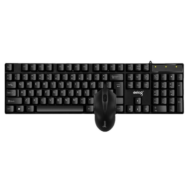 Combo phím chuột máy tính Chính Hãng Deiog DY-811D có dây giả cơ gaming dành cho pc laptop chơi game
