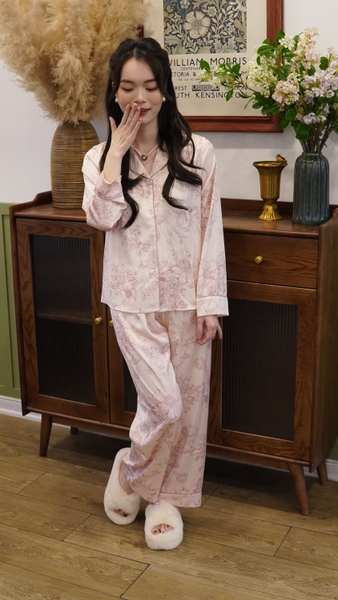 Pijama Dài Tay Họa Tiết Chuồn Chuồn Latin