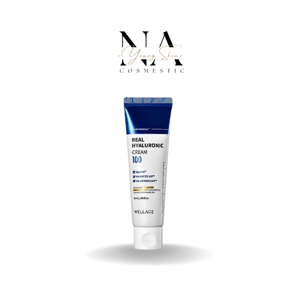[Wellage] Kem Dưỡng cấp ẩm tầng sâu Real Hyaluronic Cream Wellage 50ml