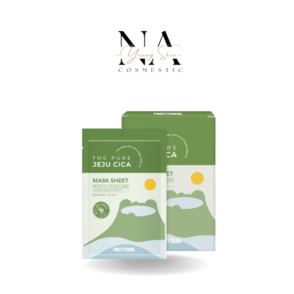 [Pretty Skin] Mặt Nạ Rau Má dành cho da mụn, mọi loại da