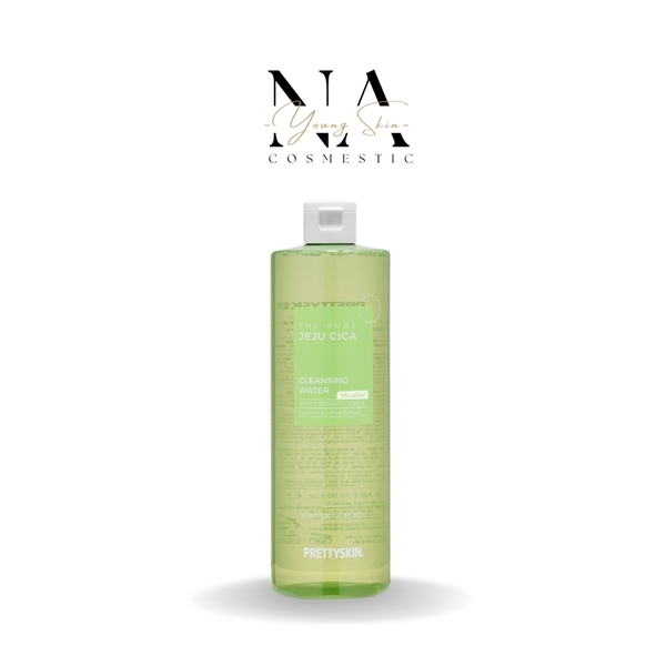 Tẩy trang da mụn rau má Jeju của nhà pretty skin
