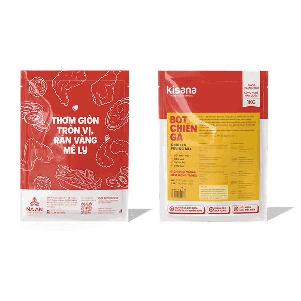 Kisana - Bột chiên gà 1kg