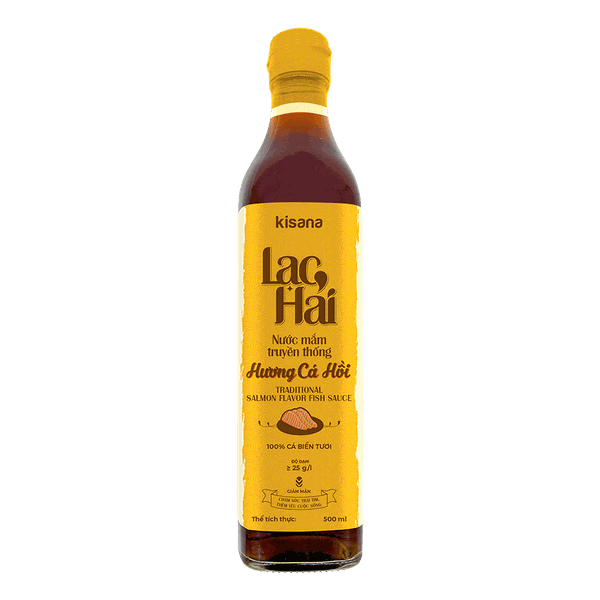 Lạc Hải - Nước mắm truyền thống hương cá hồi 500ml