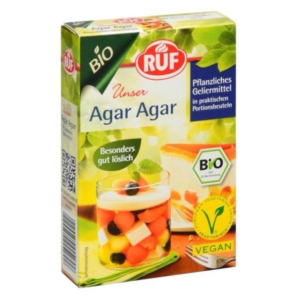 Bột Agar hữu cơ Ruf - Hộp 30g