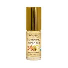 Tinh Dầu Nước Hoa Hương Ylang + Gỗ Đàn Hương Amrita Sandalwood Ylang Ylang Organic Perfume