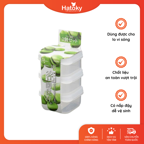 Hộp Đựng Thực Phẩm Chịu Nhiệt Lò Vi Sóng INOMATA Nhật Bản