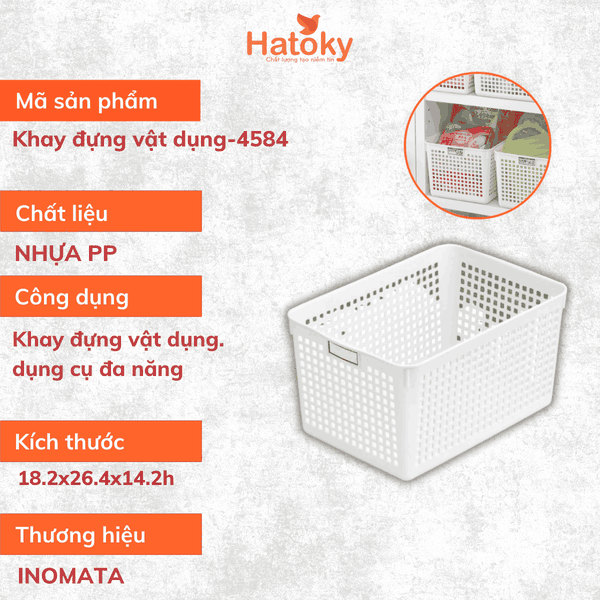 Khay Đựng Vật Dụng INOMATA 4584