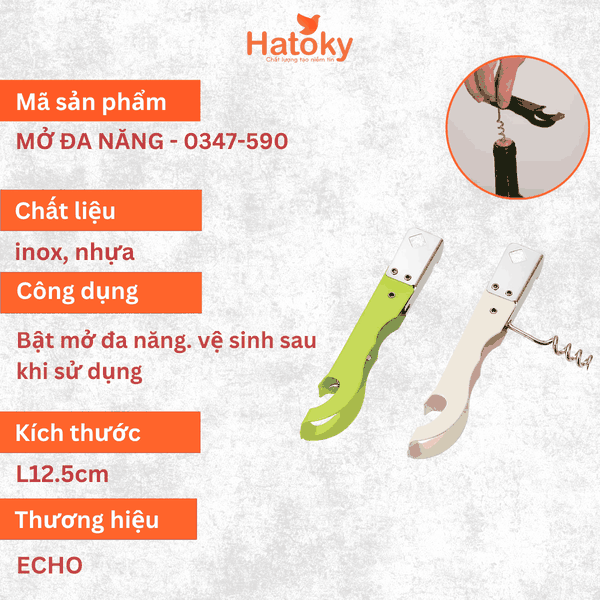 Dụng cụ mở nắp chai 0347-590