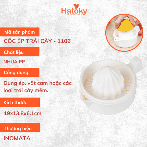 Dụng cụ vắt cam Inomata 230ml