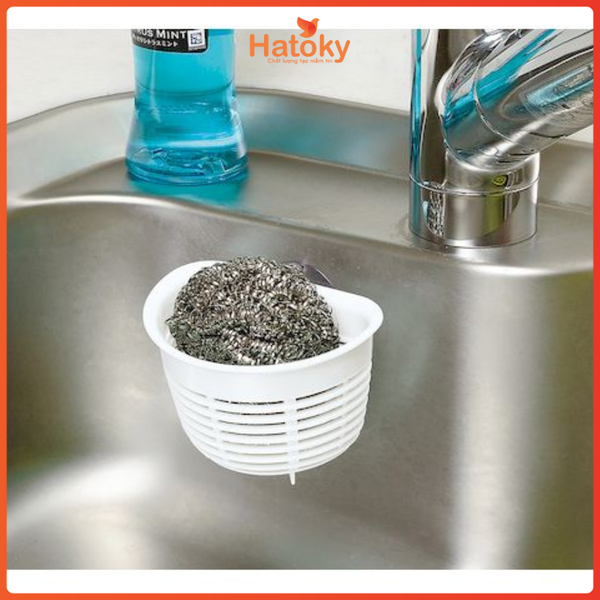 Rổ đựng miếng cọ nhà bếp Inomata 0655