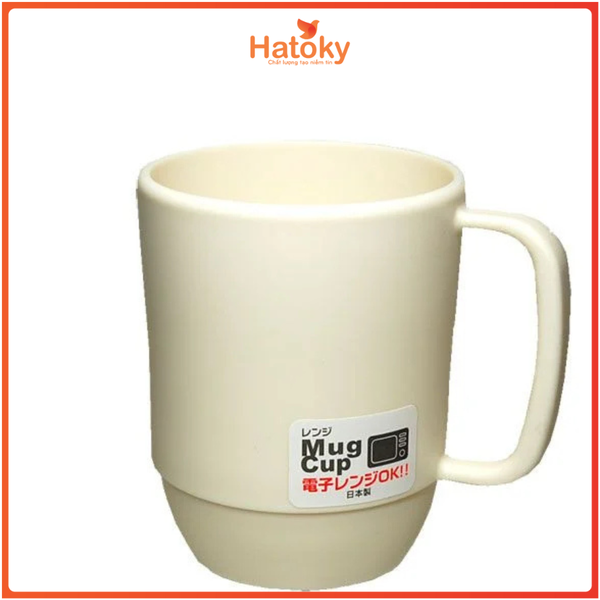 Cốc Nhựa Inomata Mug Cup Màu Đỏ 350ml