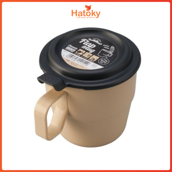 Cốc Uống Nước Có Nắp Inomata 360ml