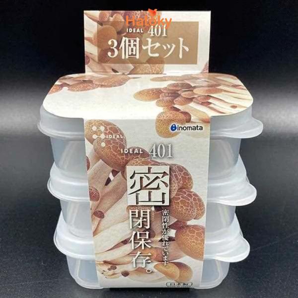 Hộp Đựng Thực Phẩm Chịu Nhiệt Lò Vi Sóng INOMATA