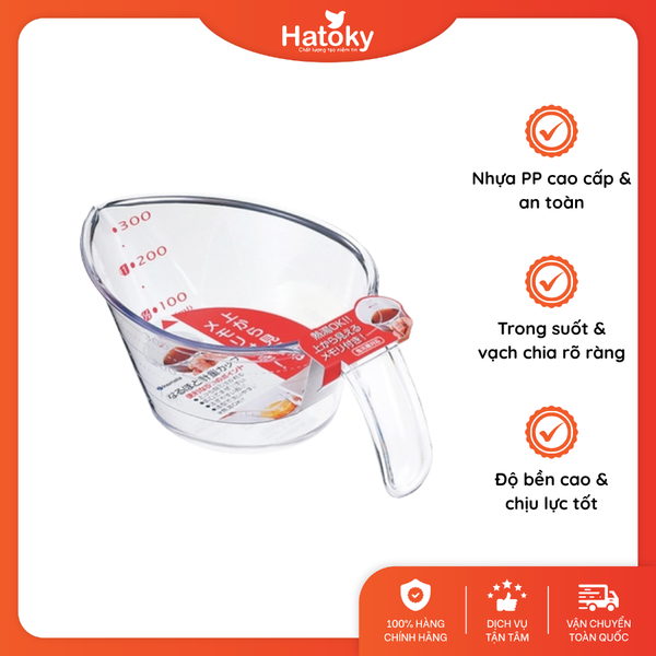 Cốc Đong Chia Vạch Inomata 350ml