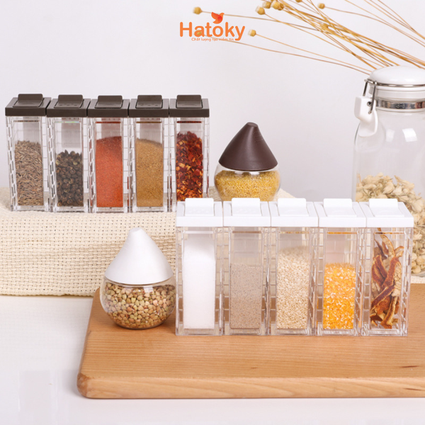 Lọ Đựng Gia Vị INOMATA - Giải Pháp Hoàn Hảo Cho Căn Bếp Tiện Nghi