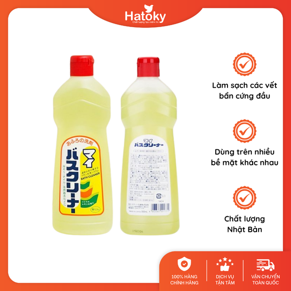Nước tẩy rửa nhà tắm ROCKET Super Bass hương chanh 500ml