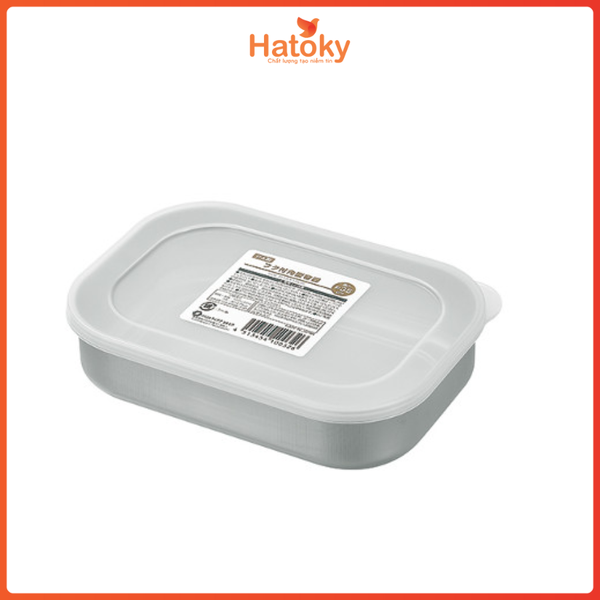 Hộp đựng thực phẩm Inox nắp nhựa ECHO 440ml