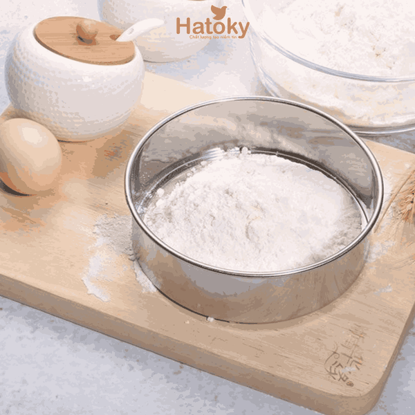Rây Bột Inox ECHO - Công Cụ Làm Bánh Chuyên Nghiệp