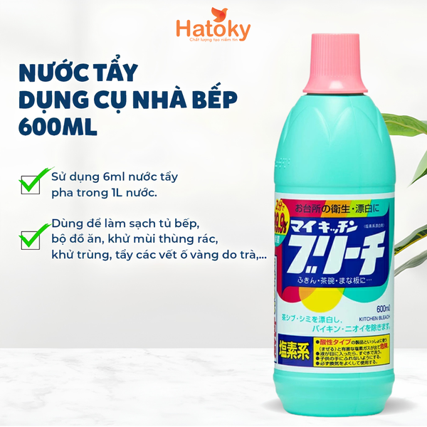 Nước tẩy rửa nhà bếp 600ml