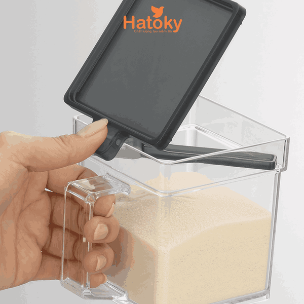 Hộp Gia Vị Dáng Vuông Inomata 400ml