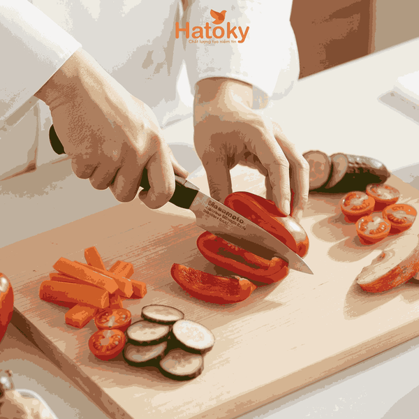Dao gọt hoa quả cao cấp siêu sắc PETTY100