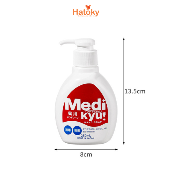 Dung dịch rửa tay Medi Kyu 250ml - Sạch khuẩn, không hại da tay