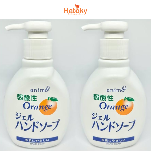 Nước Rửa Tay Hương Cam Rocket 200ml - Làm Sạch, Kháng Khuẩn, Không Khô Da