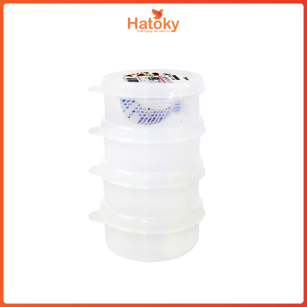 Hộp Nhựa Đựng Thực Phẩm 70mL×4 NAKAYA