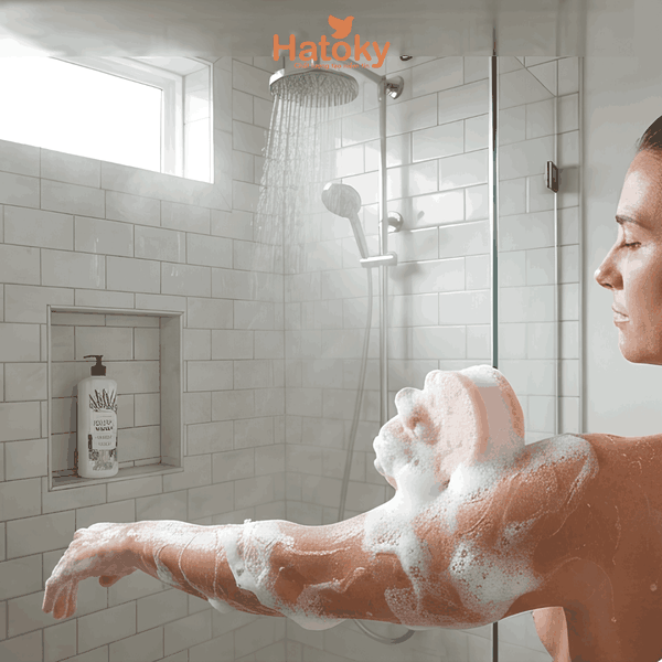 Bông Tắm Nữ KOKUBO: Làm Sạch Hiệu Quả, Tạo Bọt Dày Mịn