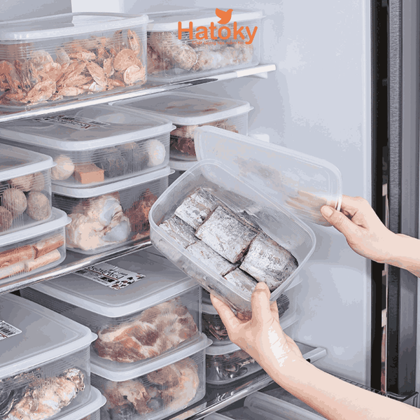 Hộp nhựa đựng thực phẩm Nakaya 1.3L